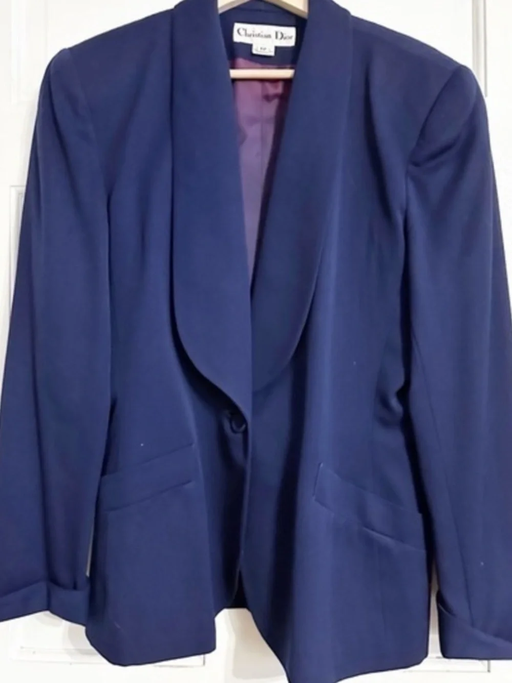 Dior vintage navy