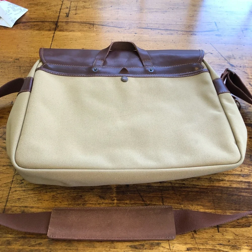Longchamp briefcase beige