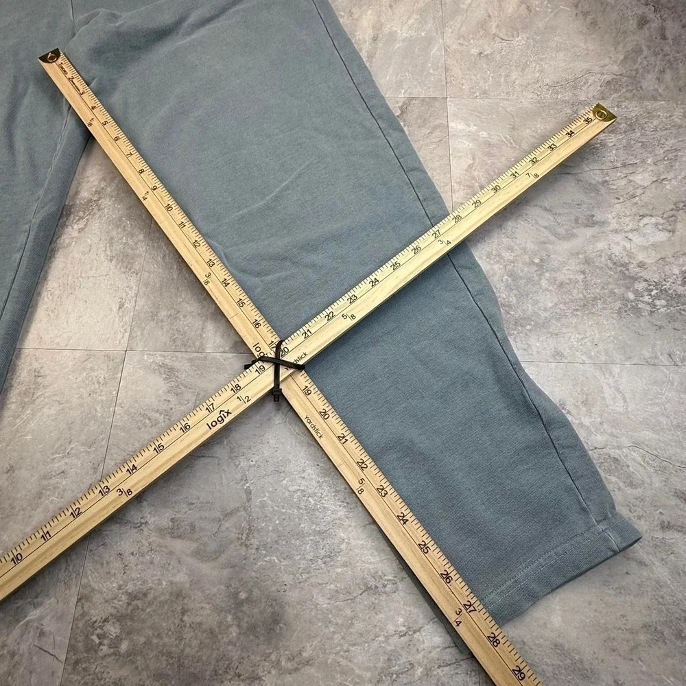 Vintage light blue American apparel heavyweight cotton joggers size xl