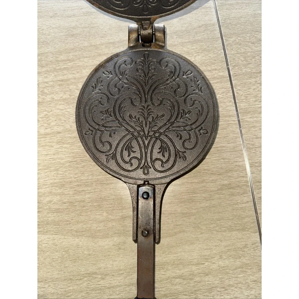 JOTUL Norway Cast Iron Waffle Krumkake Pizzelle Iron Maker 6