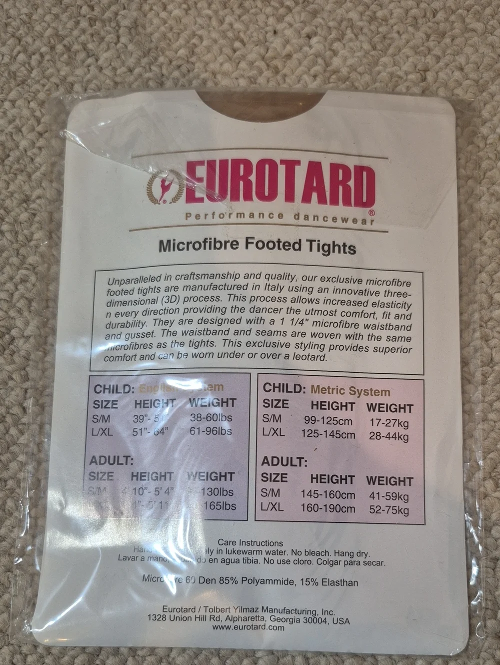 Eurotard new childrens