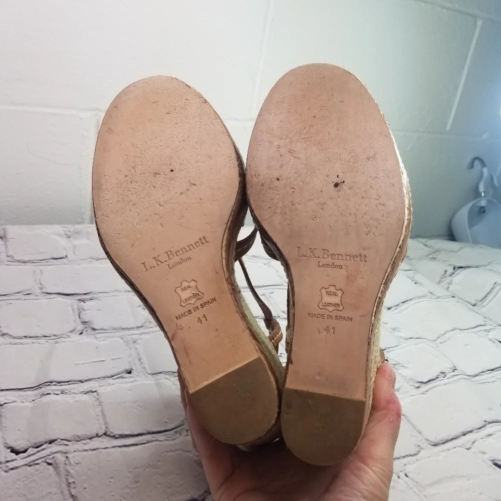 LK Bennett espadrille has