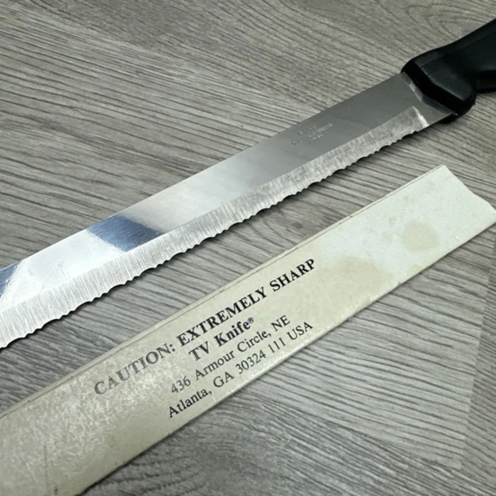 T.V. Knife very sharp