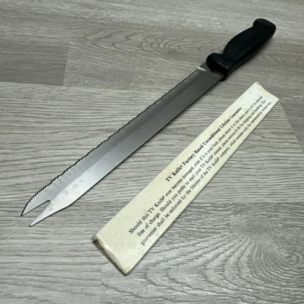 T.V. Knife very sharp