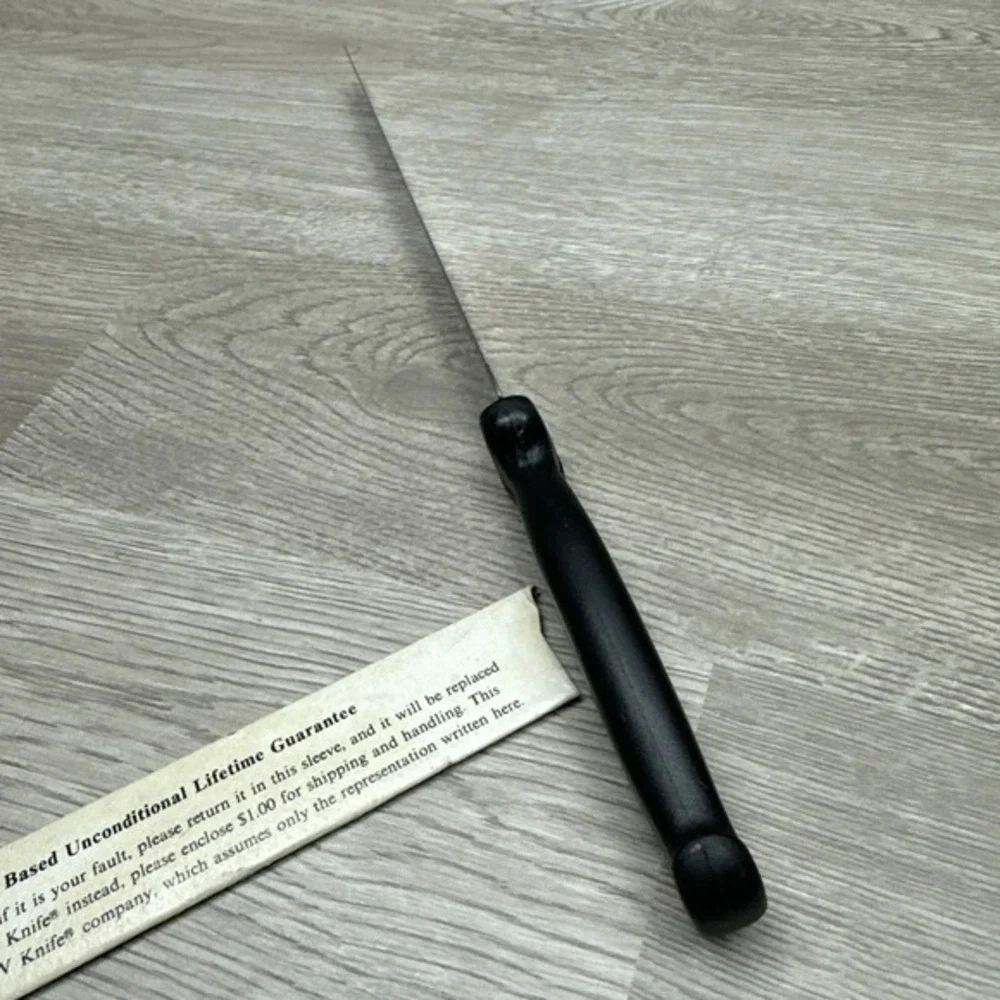 T.V. Knife very sharp
