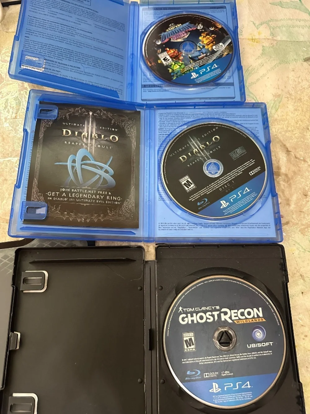 Sony lot ps4