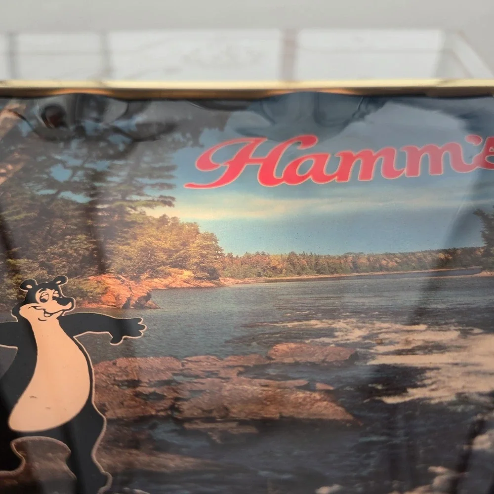 Vintage 1984 Hamm's Beer Lighted Bar Sign Pabst 16