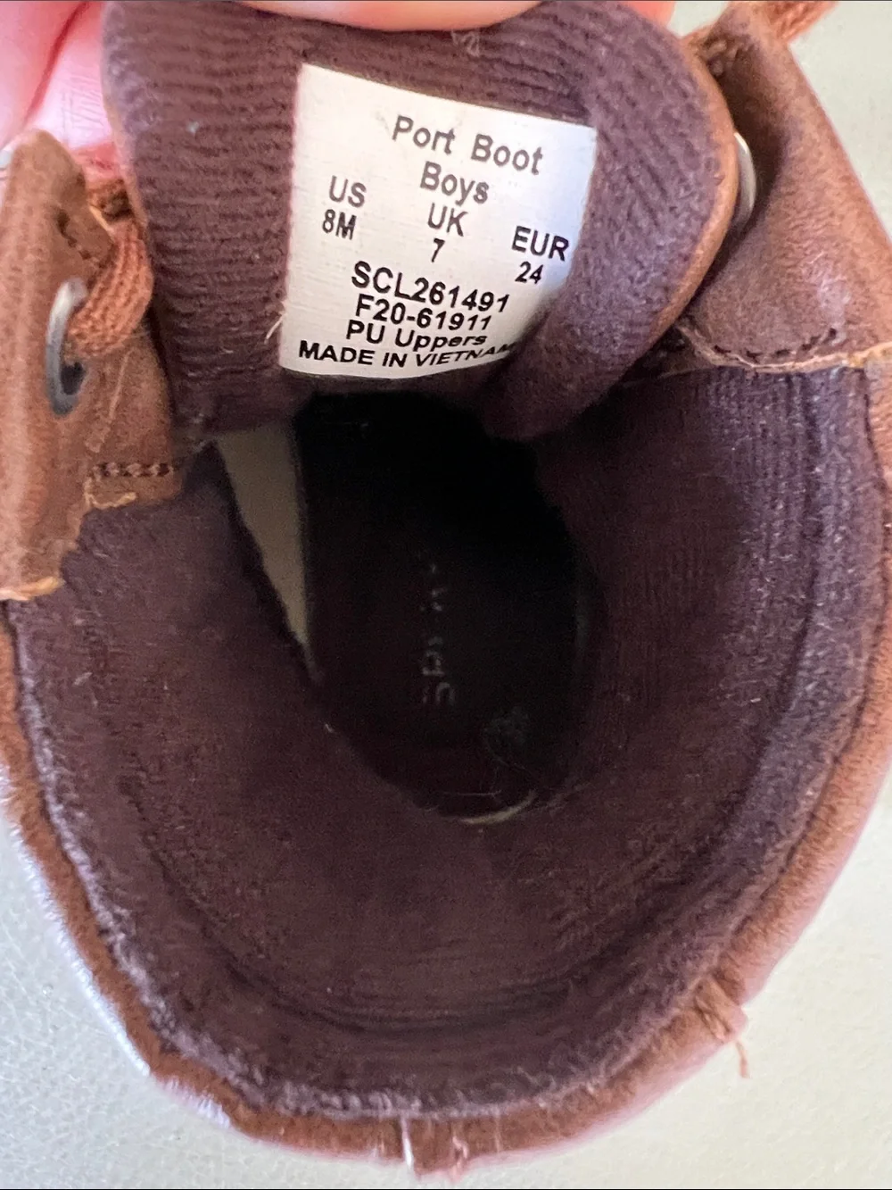 Sperry waterproof lower