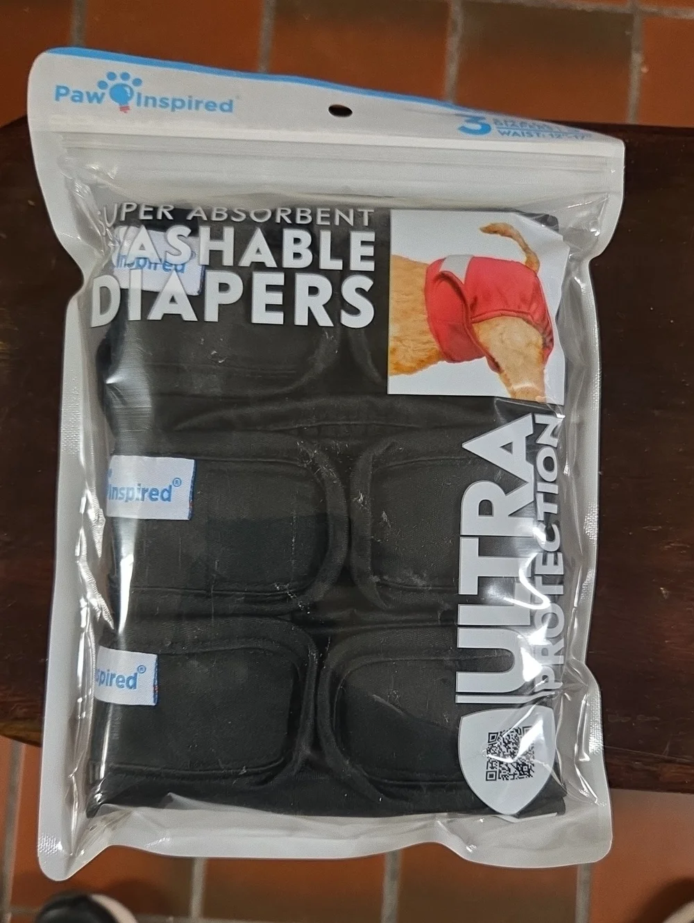 paw inspired secure absorbent