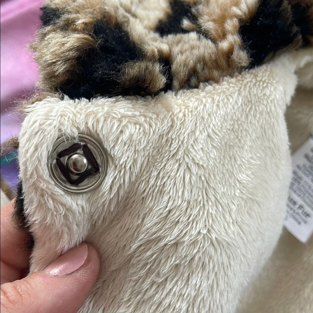 American Widgeon Faux Fur Vest 3-4T