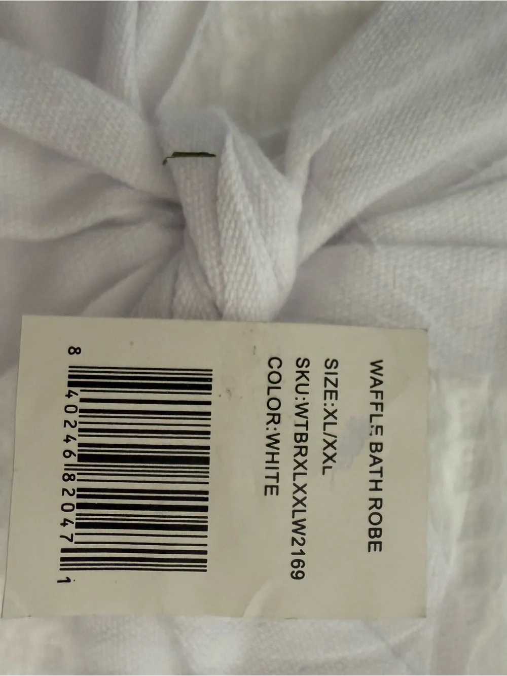Cozy Earth New White Waffle Bath Robe $138 Retail Gift Indulgent Spa Day