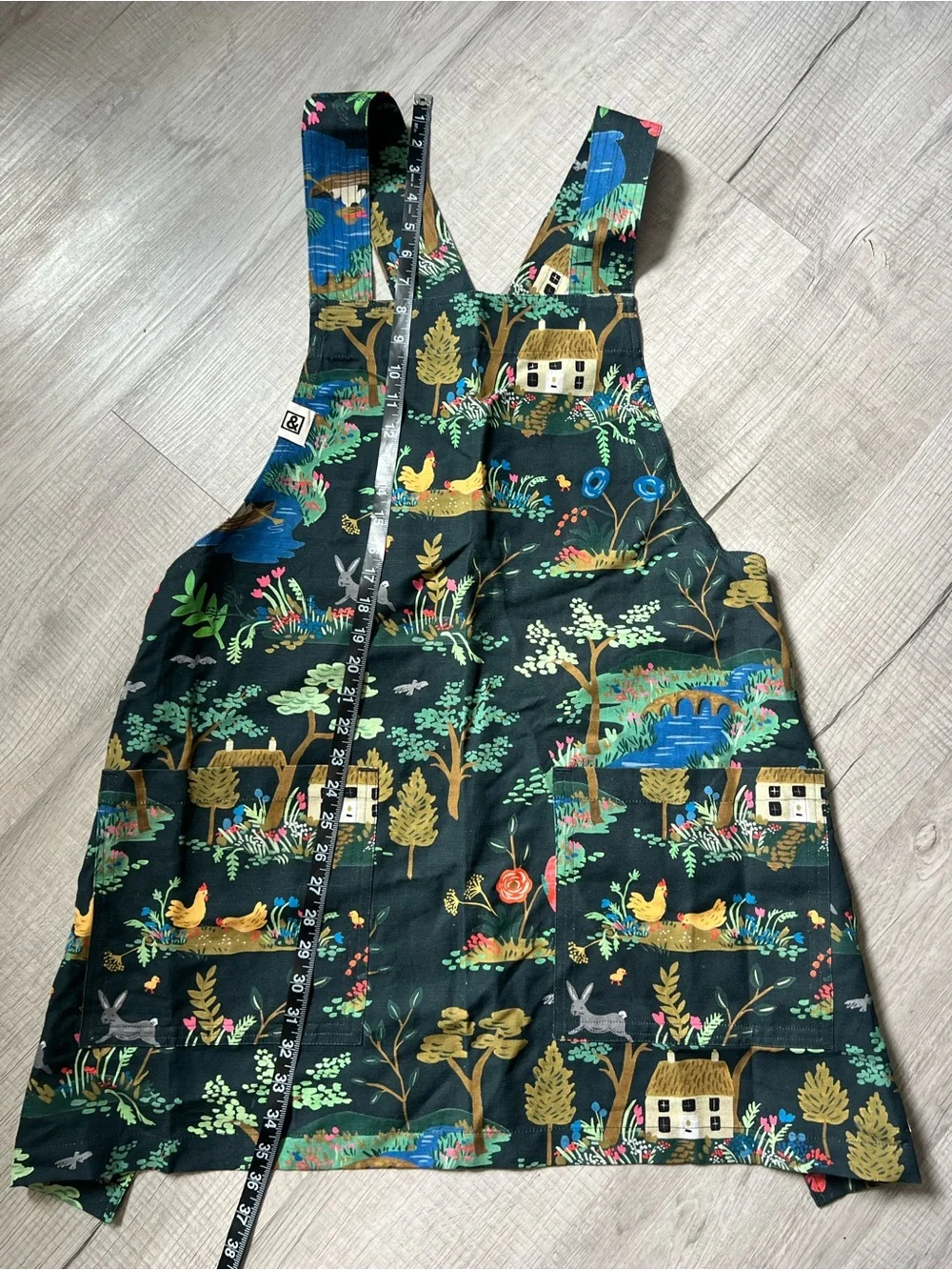 NEW HEDLEY & BENNETT X Rifle Paper Co. English Garden Smock Florals Apron