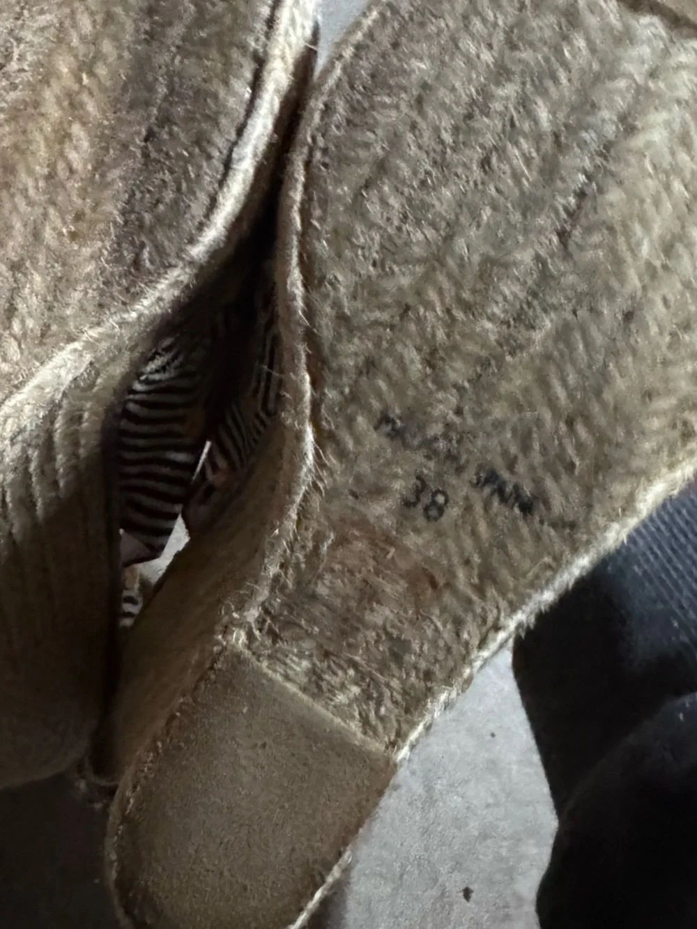 Missoni chevron size