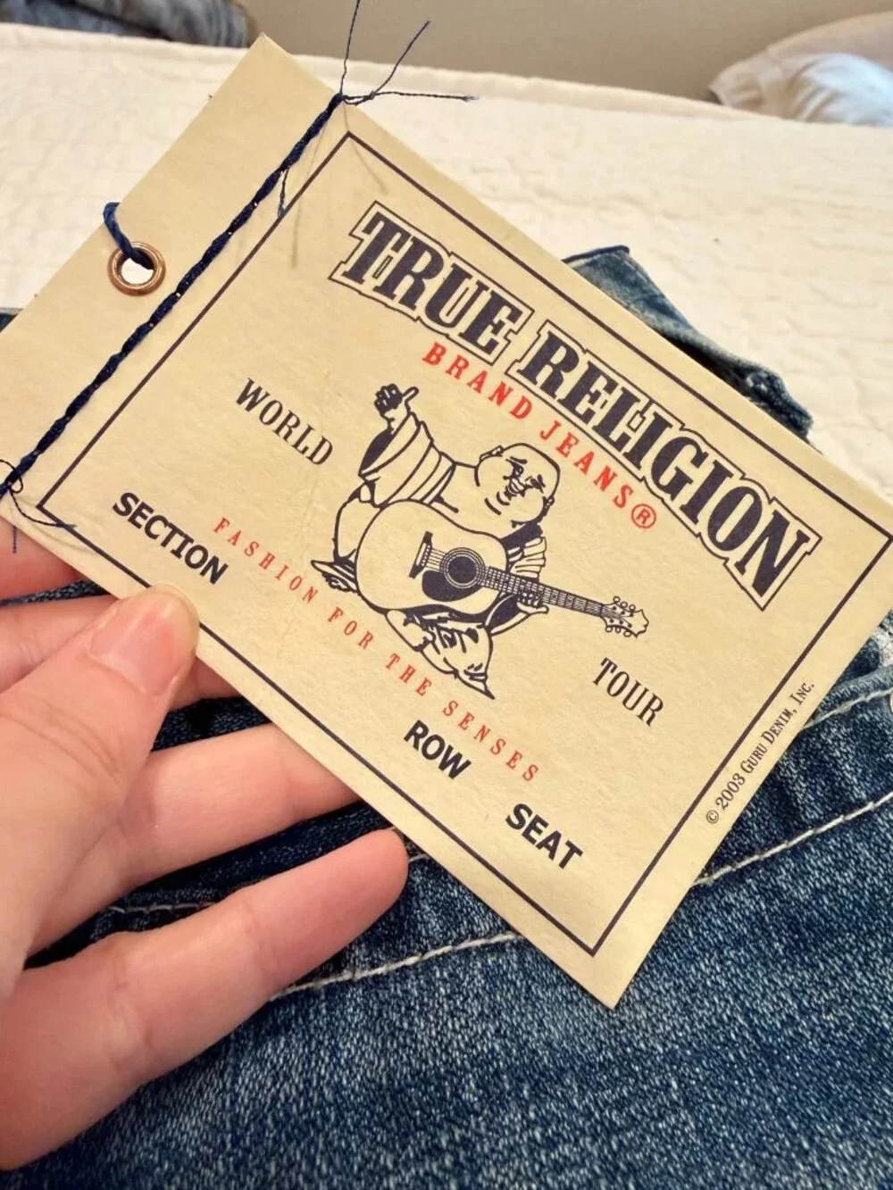 True Religion new tags
