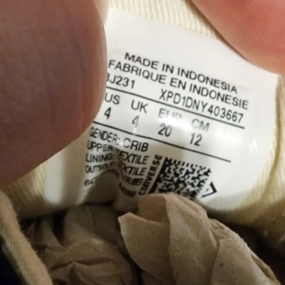 Converse baby all