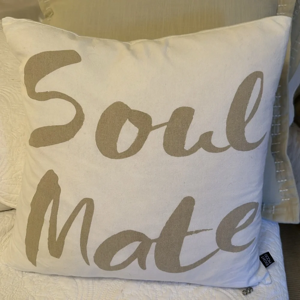 NWOT Nordstrom Eight Mood ‘Soul Mate’ Throw Pillow OS