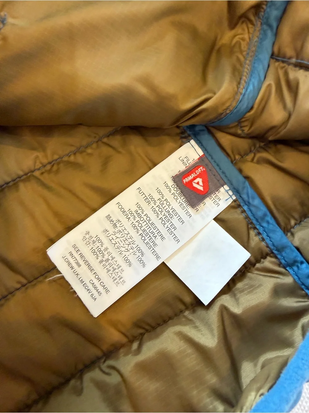 J. Crew lightweight quilted