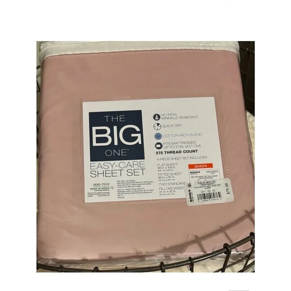 The Big One Easy-Care Sheet Set
