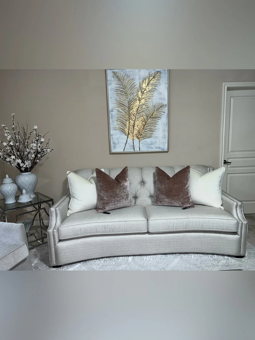 P/Kaufmann Home listing pillow