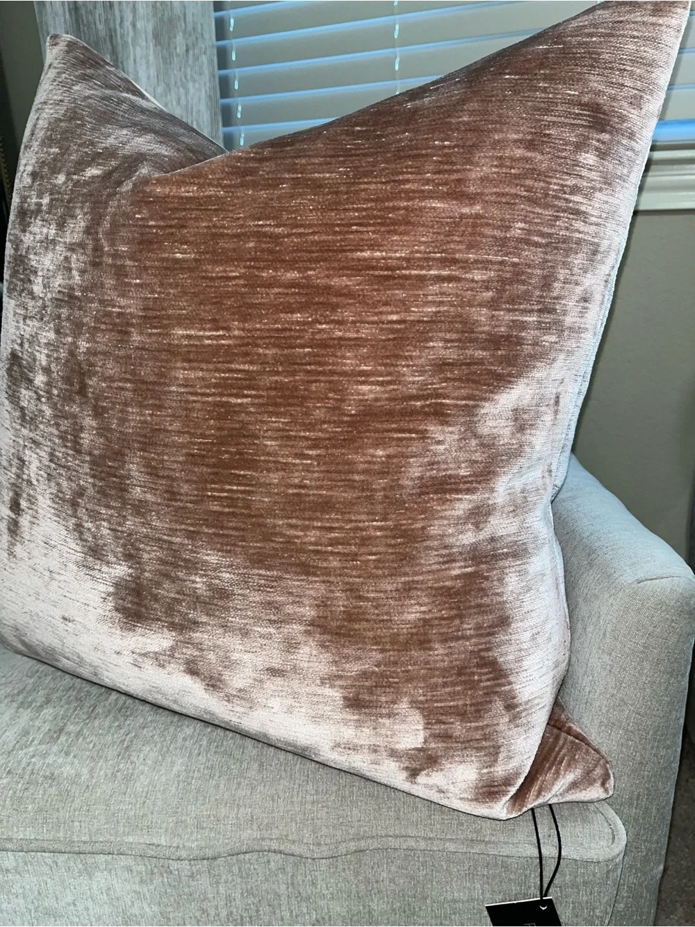 P/Kaufmann Home listing pillow