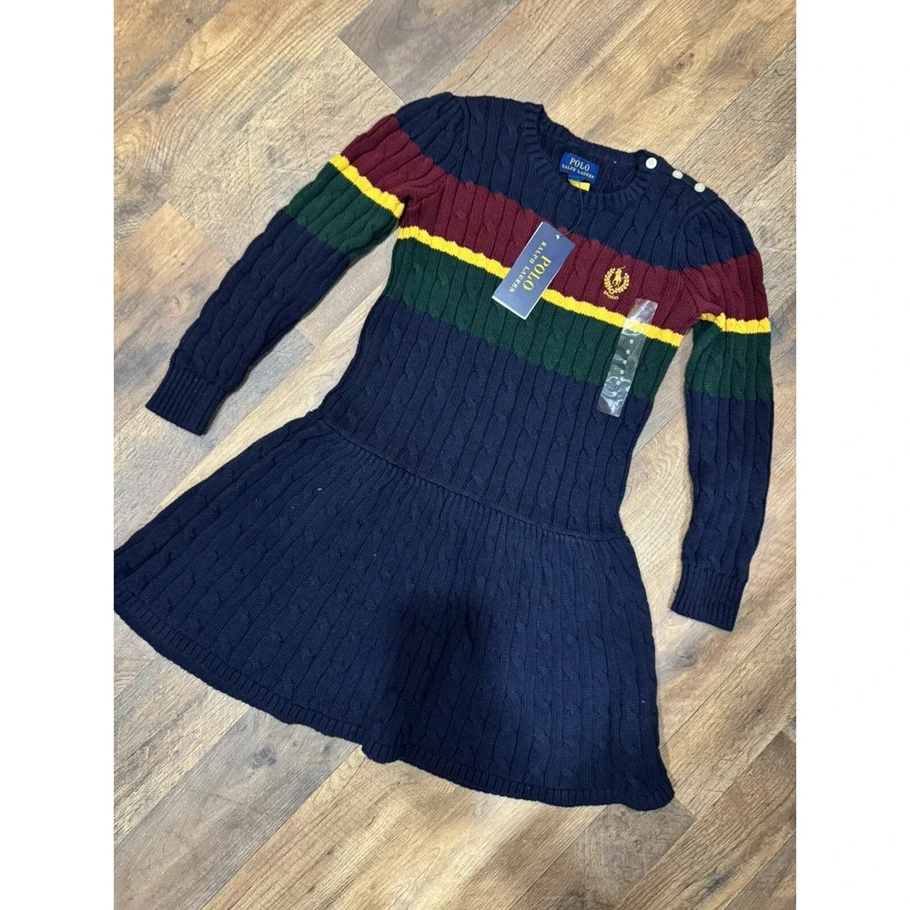 Ralph Lauren sleeves striped tags