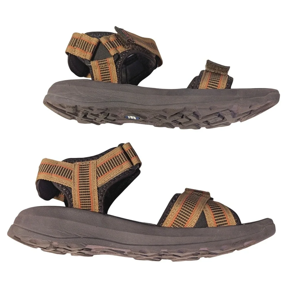 Nunn Bush Mens 1912 Huck Sport River Sandals Tan Multi Hiking Size 8 85010-238