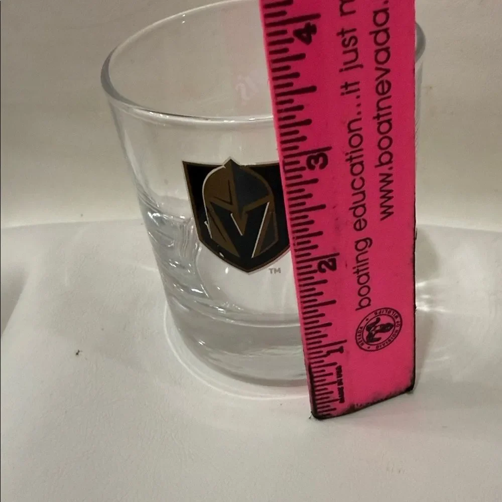 Vegas Golden Knights one glass