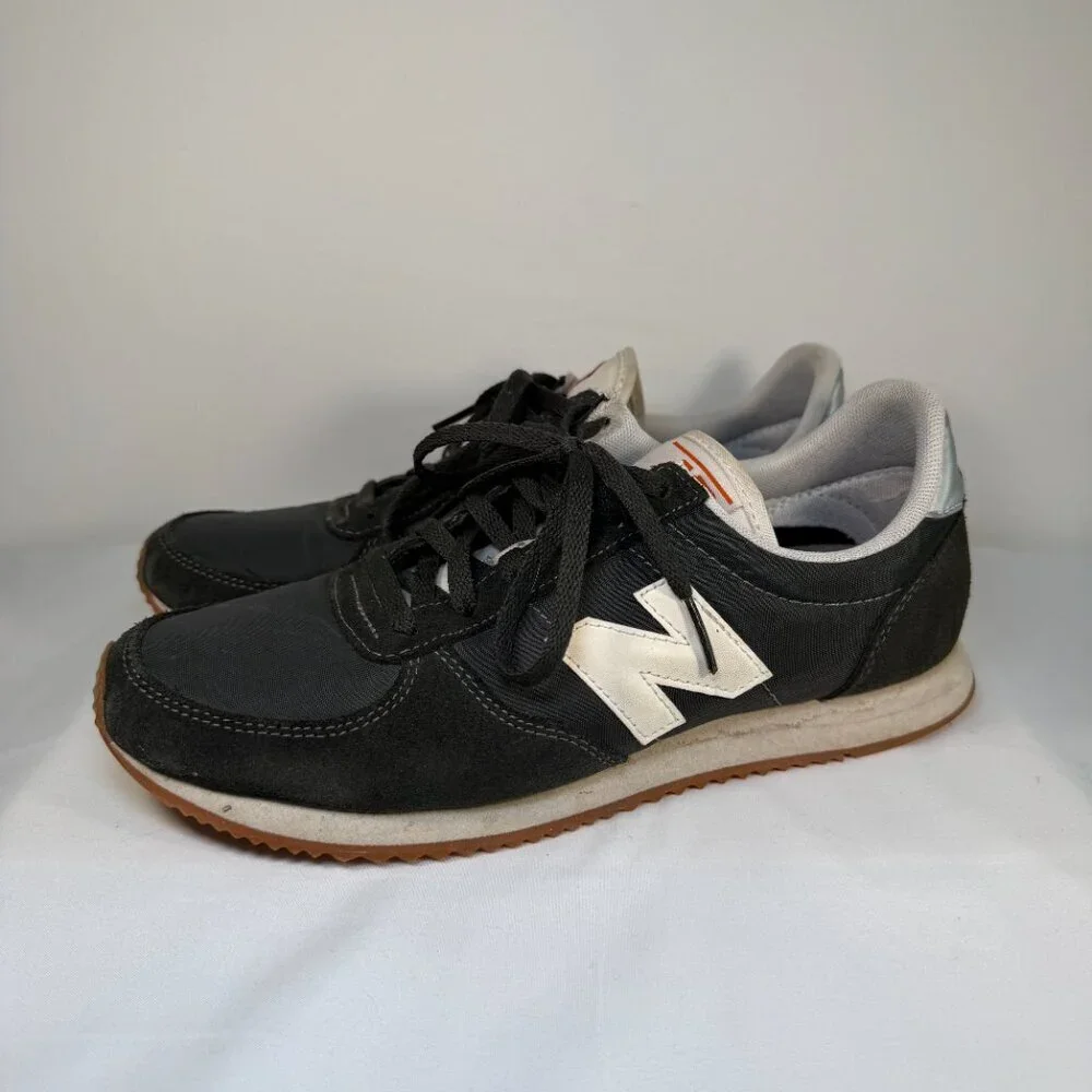 NEW BALANCE 220 Retro Forest Green Suede Sneakers Shoes 7