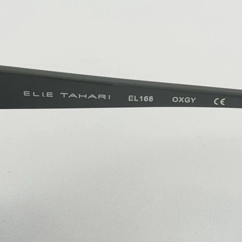 Elie Tahari Black & Gray Stud Accent Sunglasses MSRP $185