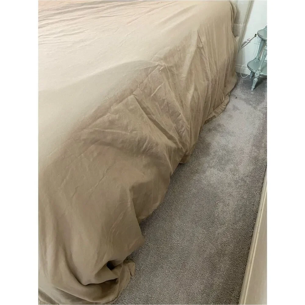 Neutral Tan “ Pure Earth “Duvet Cover by Nestwell  – Elegant Everyday Comfort