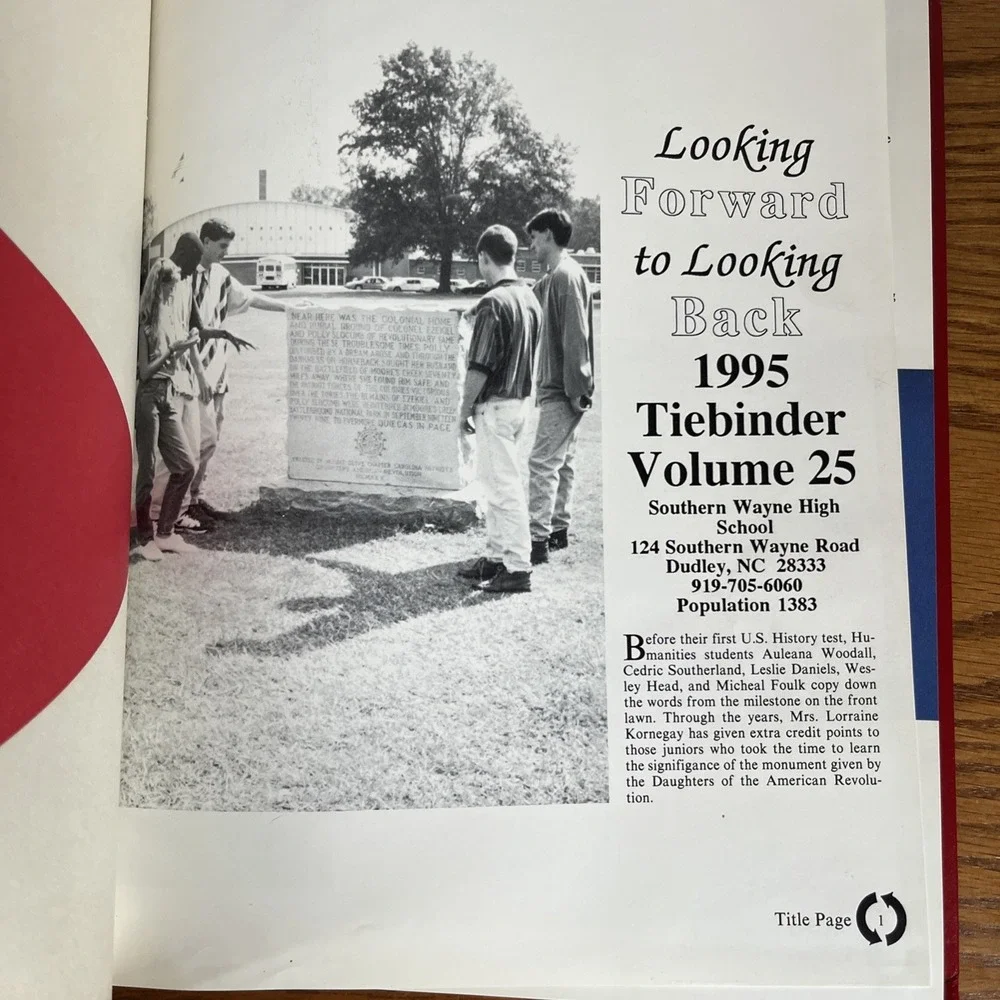 N/A vintage yearbook