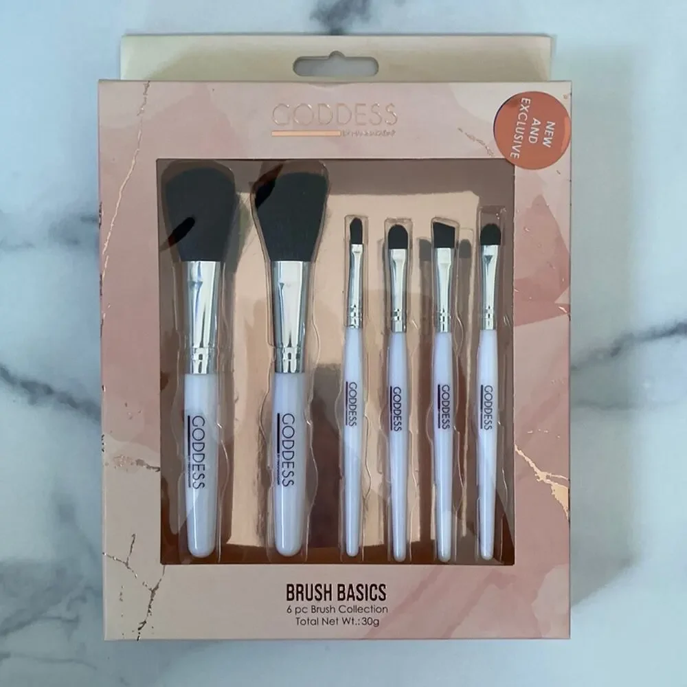 Goddess by Manna Kadar 6 Piece Brush Basics Set