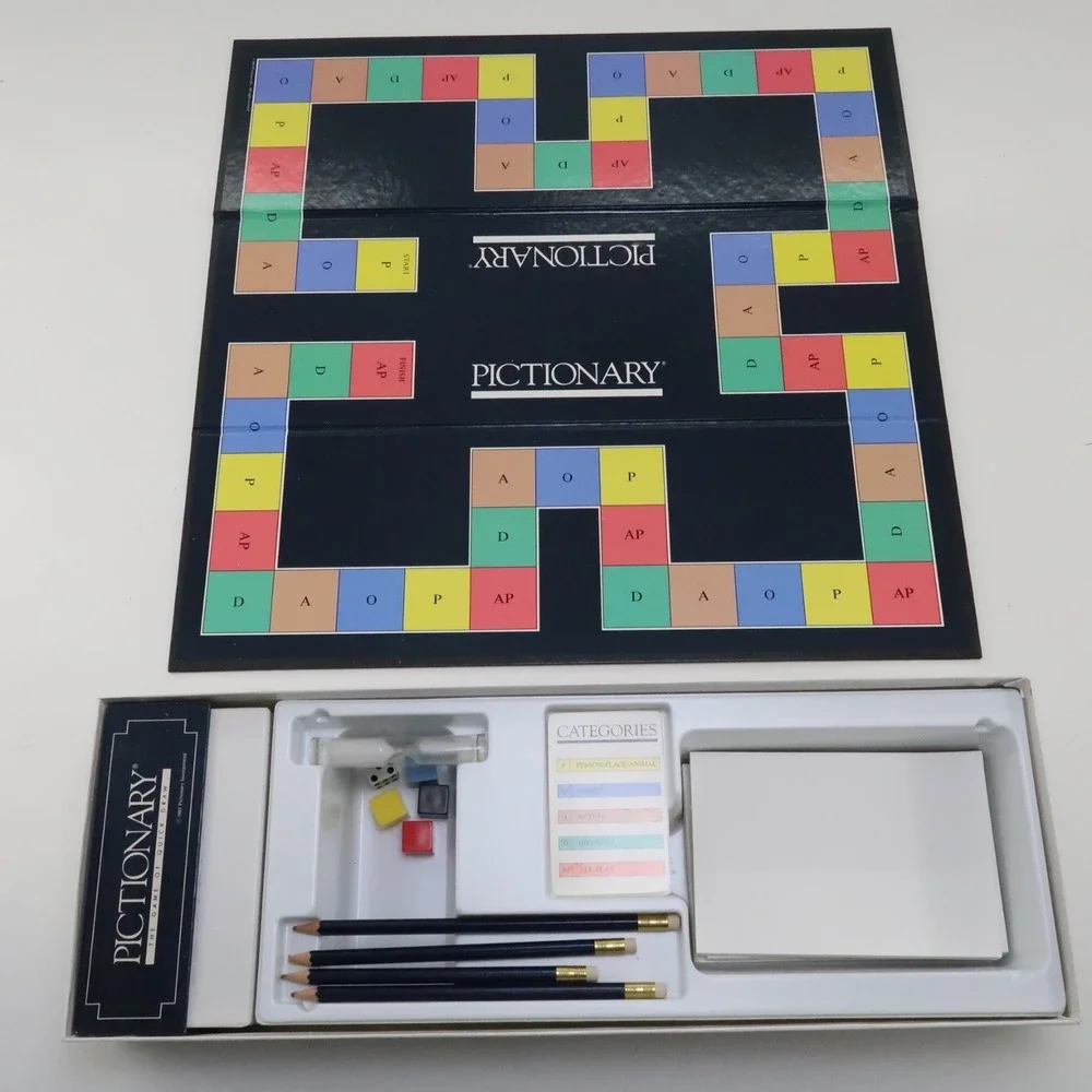 Pictionary welcome pocket