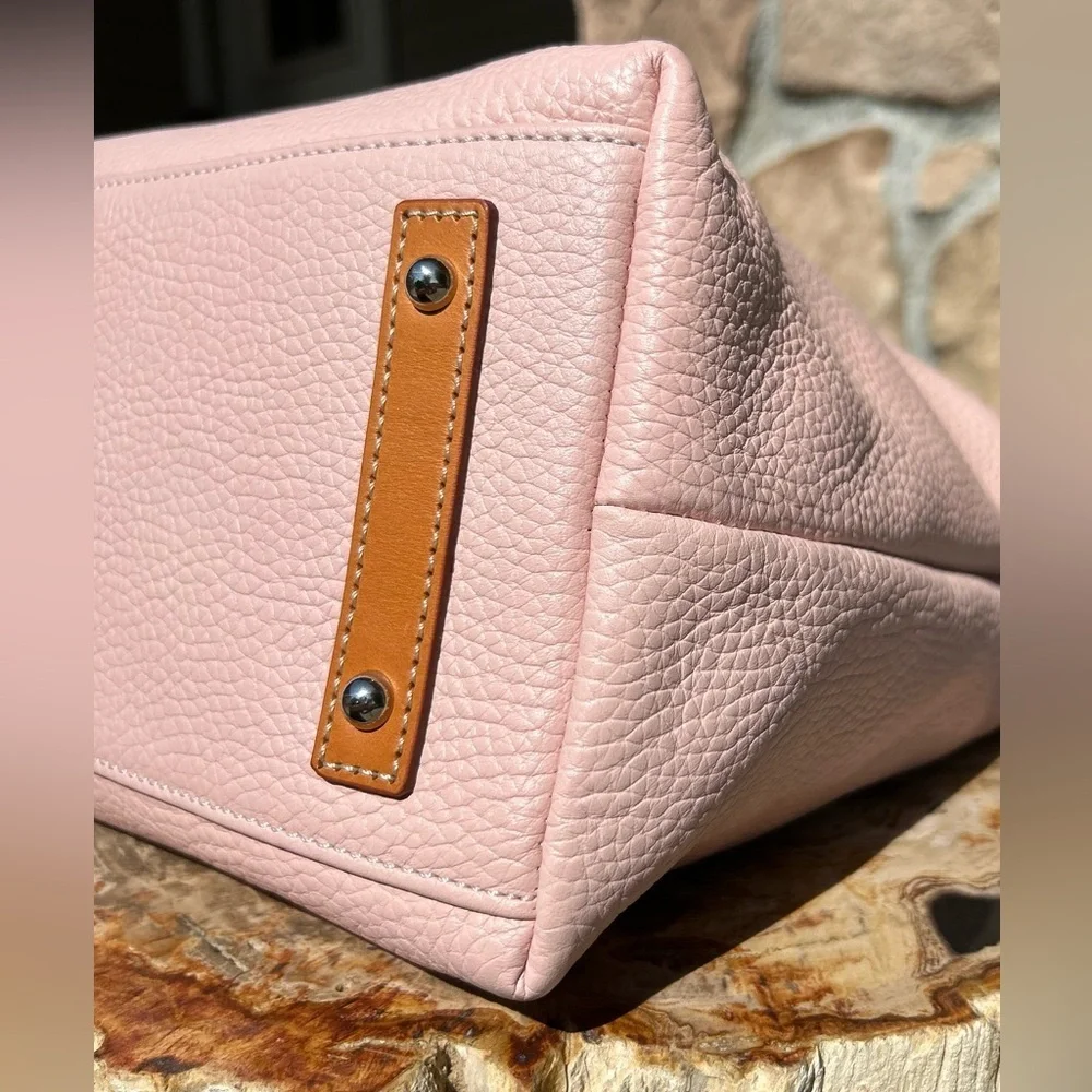 Dooney & Bourke Paige Sac Blush Pink Pebble Grain Leather NWT