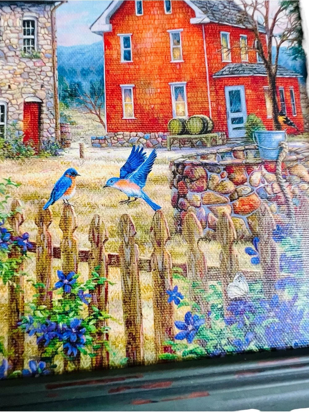 N/A vintage bluebirds