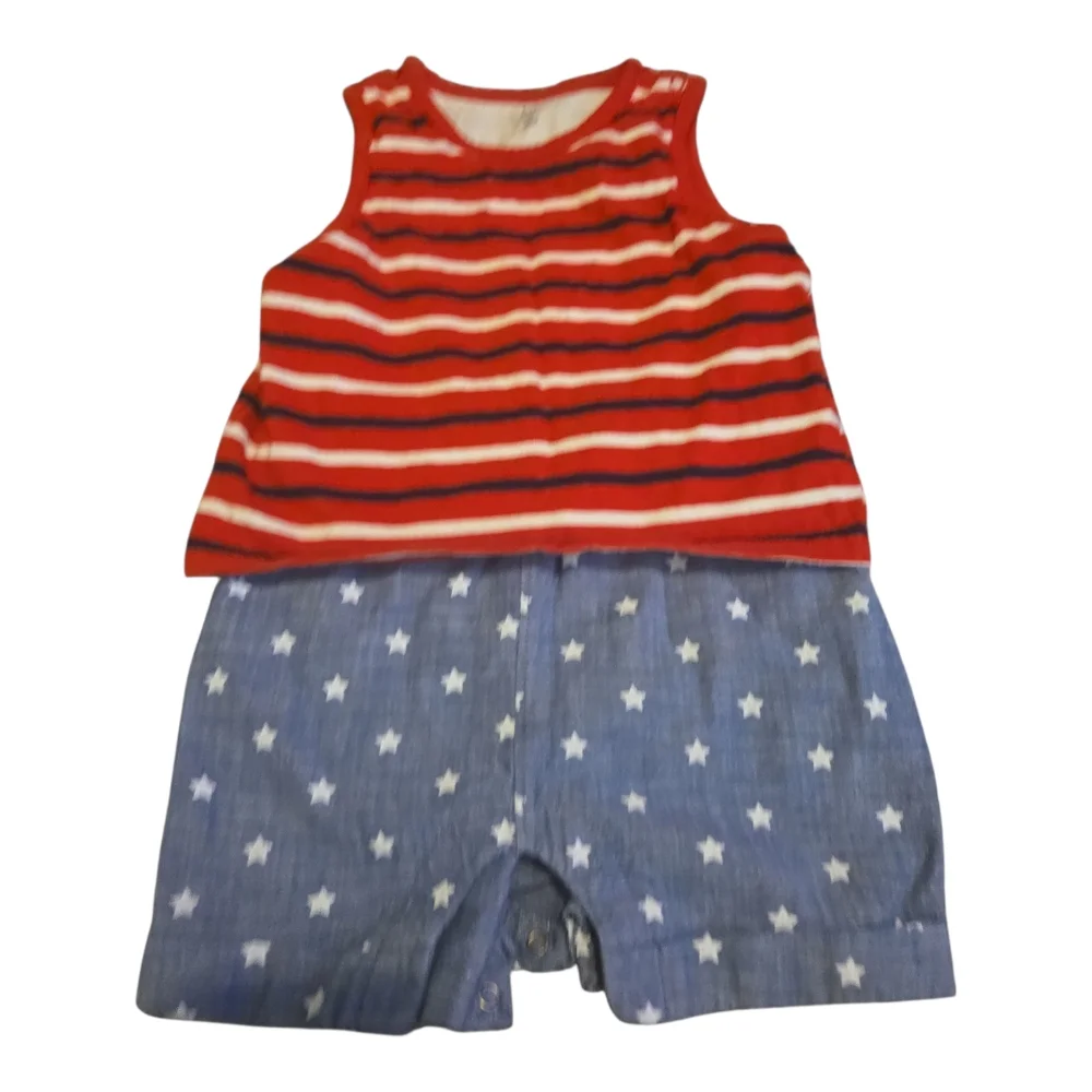 GAP adorned striped red