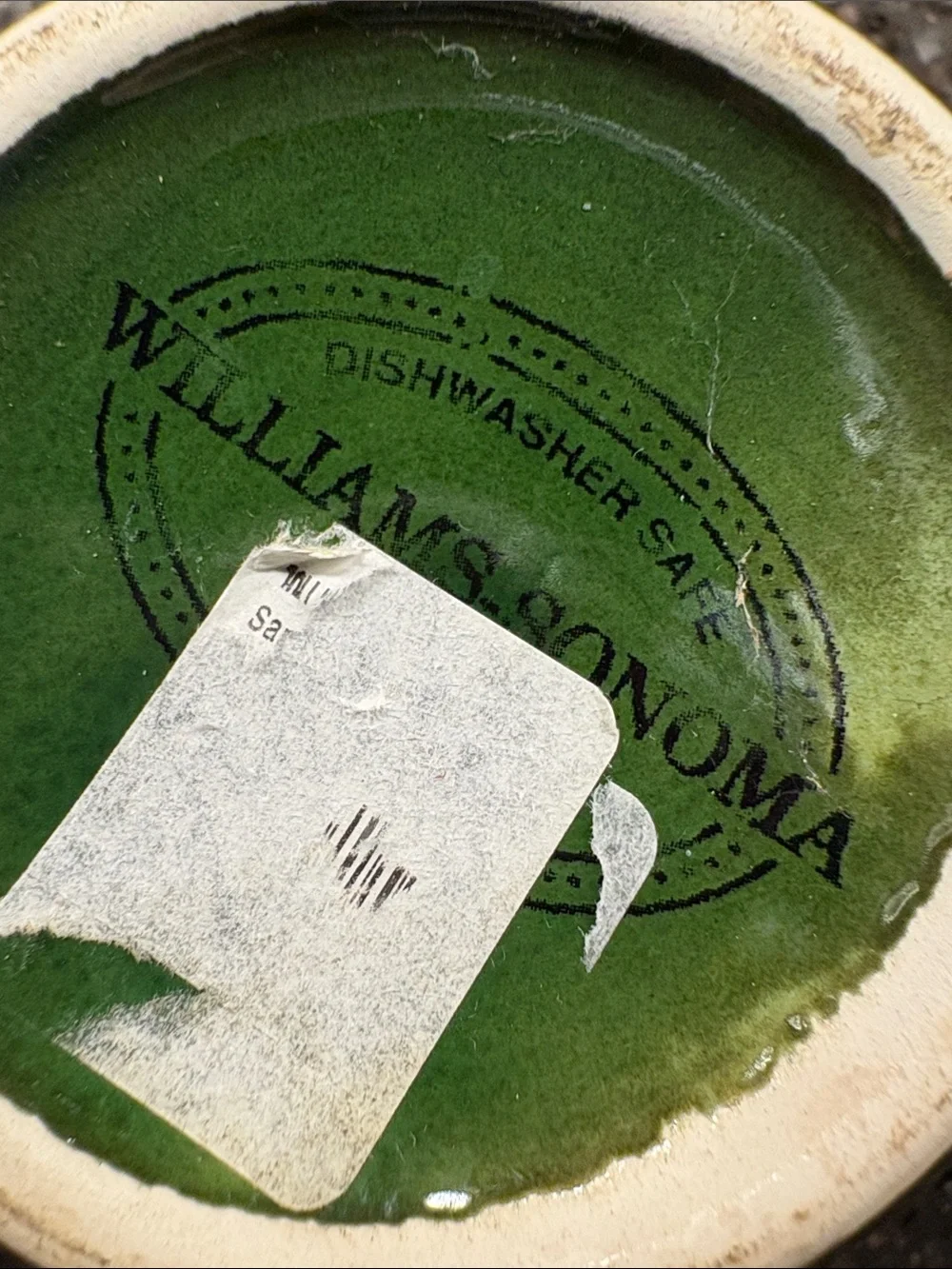 Williams Sonoma serving green