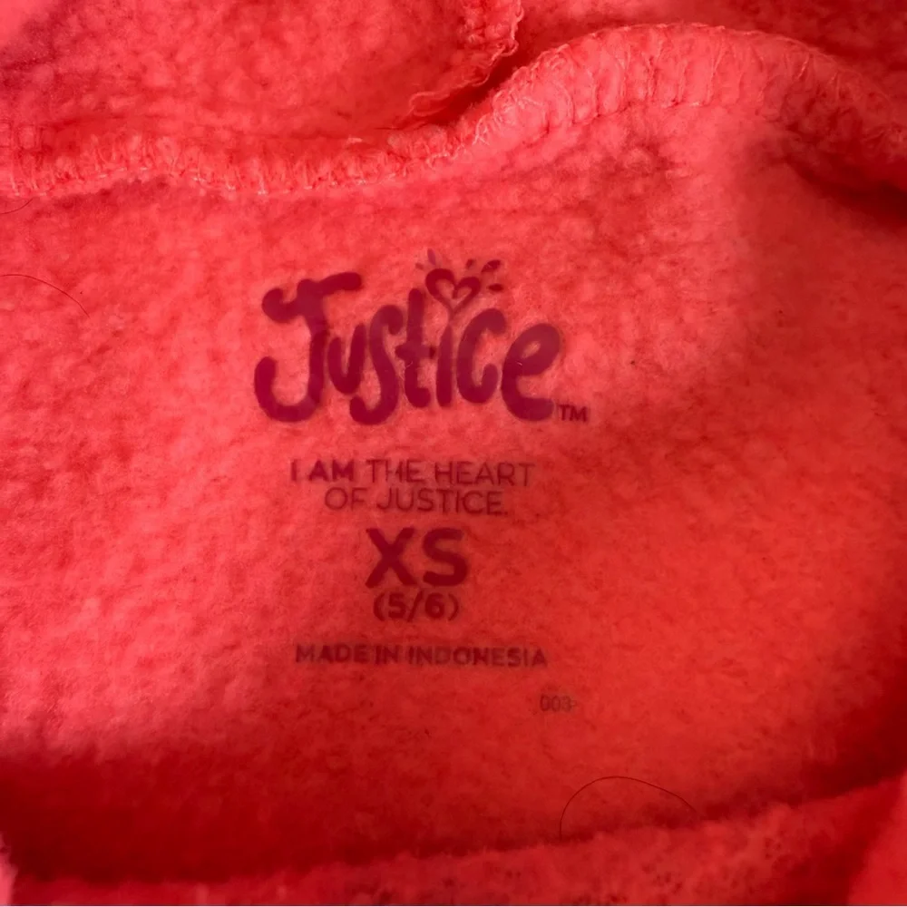 Justice cozy coral