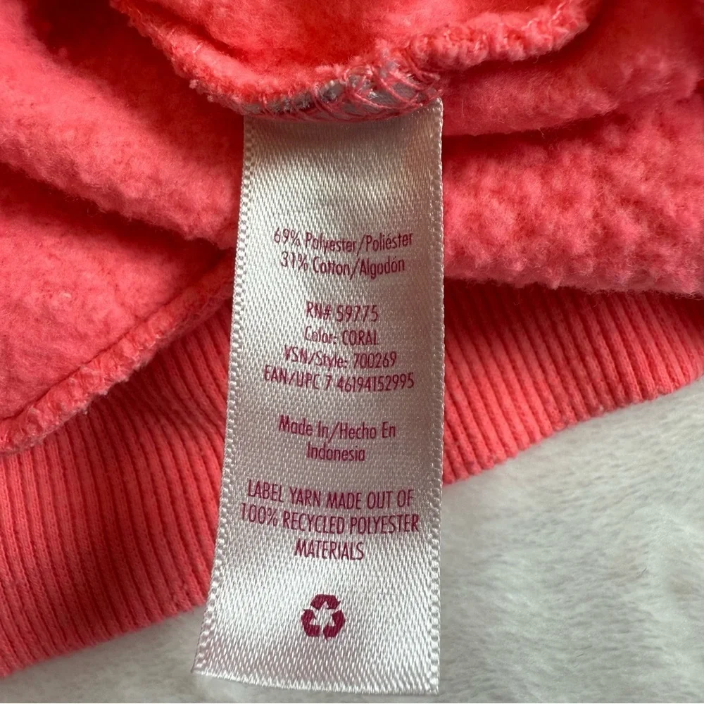 Justice cozy coral