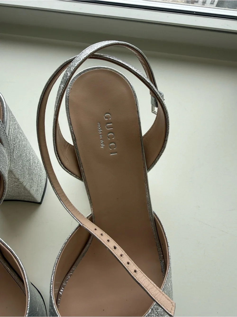 Gucci platform block style