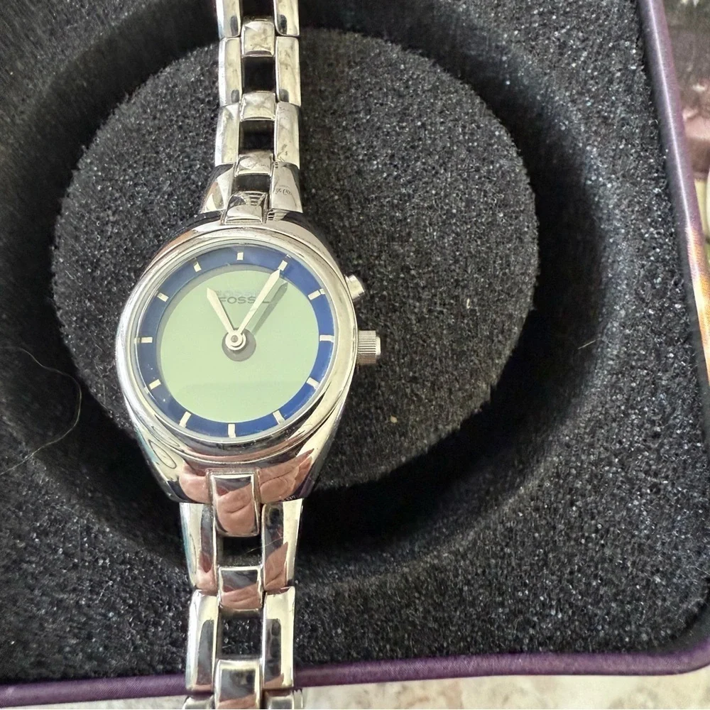 Fossil elegant silver