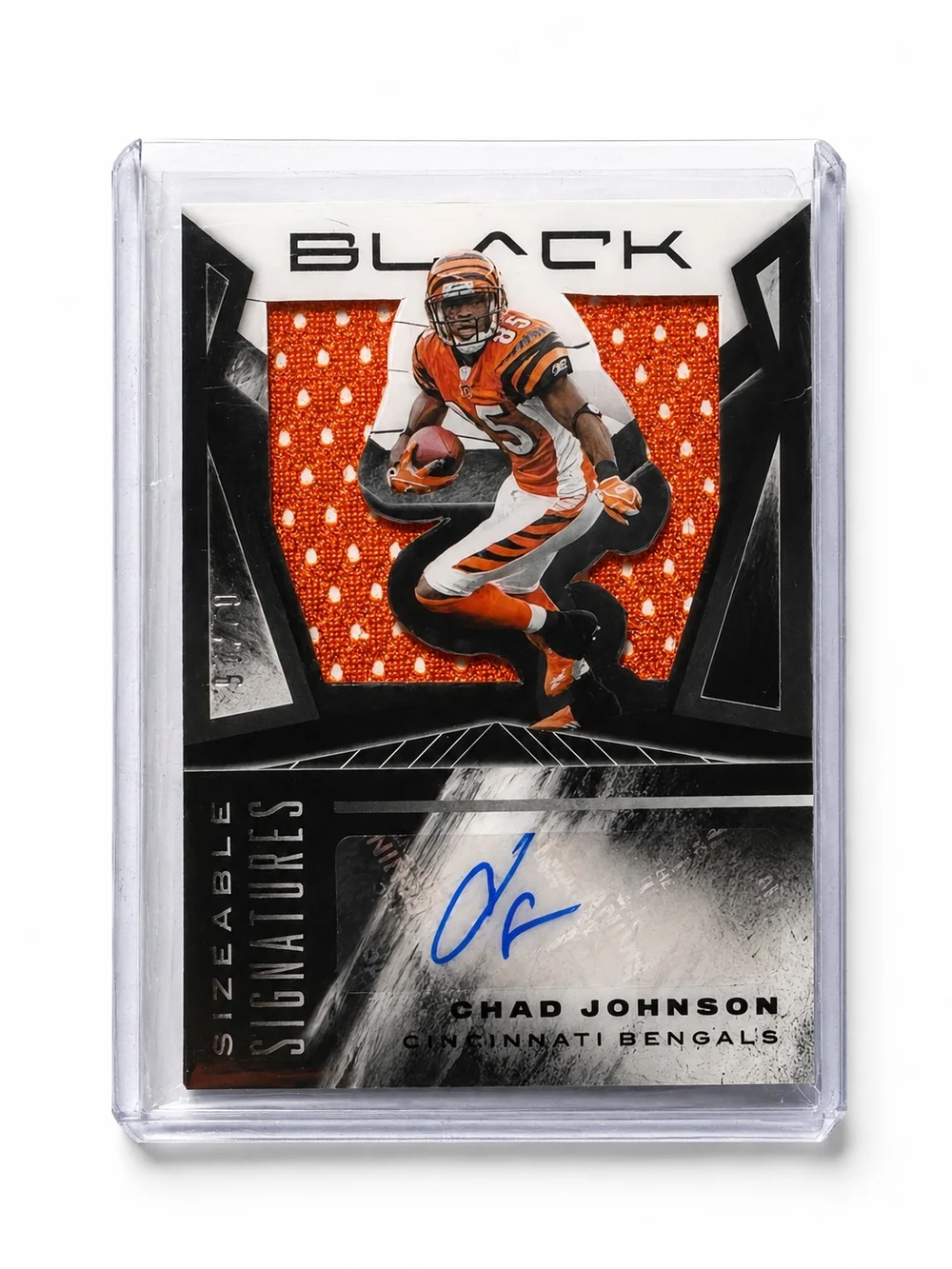 Autographed Cincinnati Bengals Chad Johnson Game Photo - 2Rare Cards Included