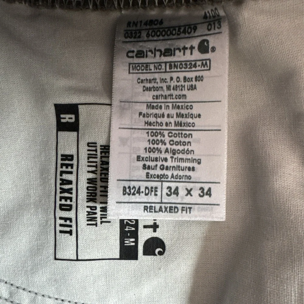 Carhartt carpenter relaxed