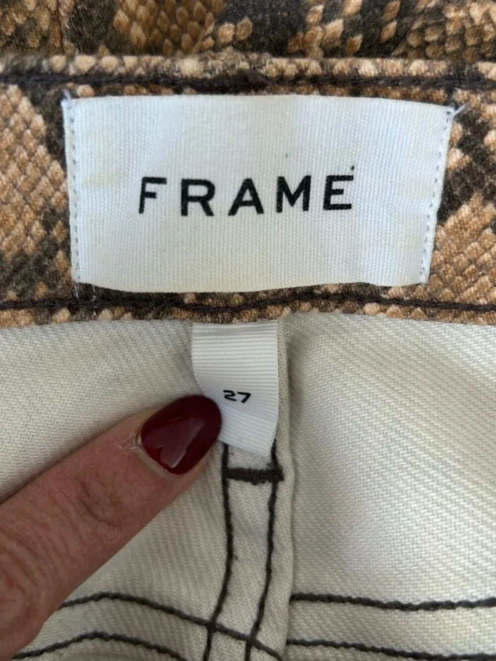 Frame Denim brand frame