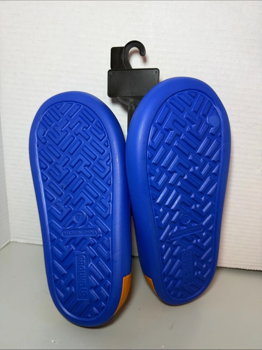 Groundup blue slippers