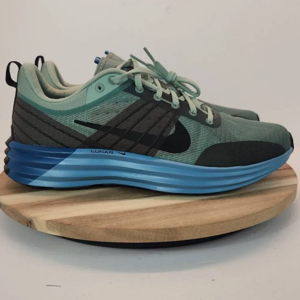 Nike Lunar Roam Running shoes Dutch Green Smokey Mauve Men's size 11