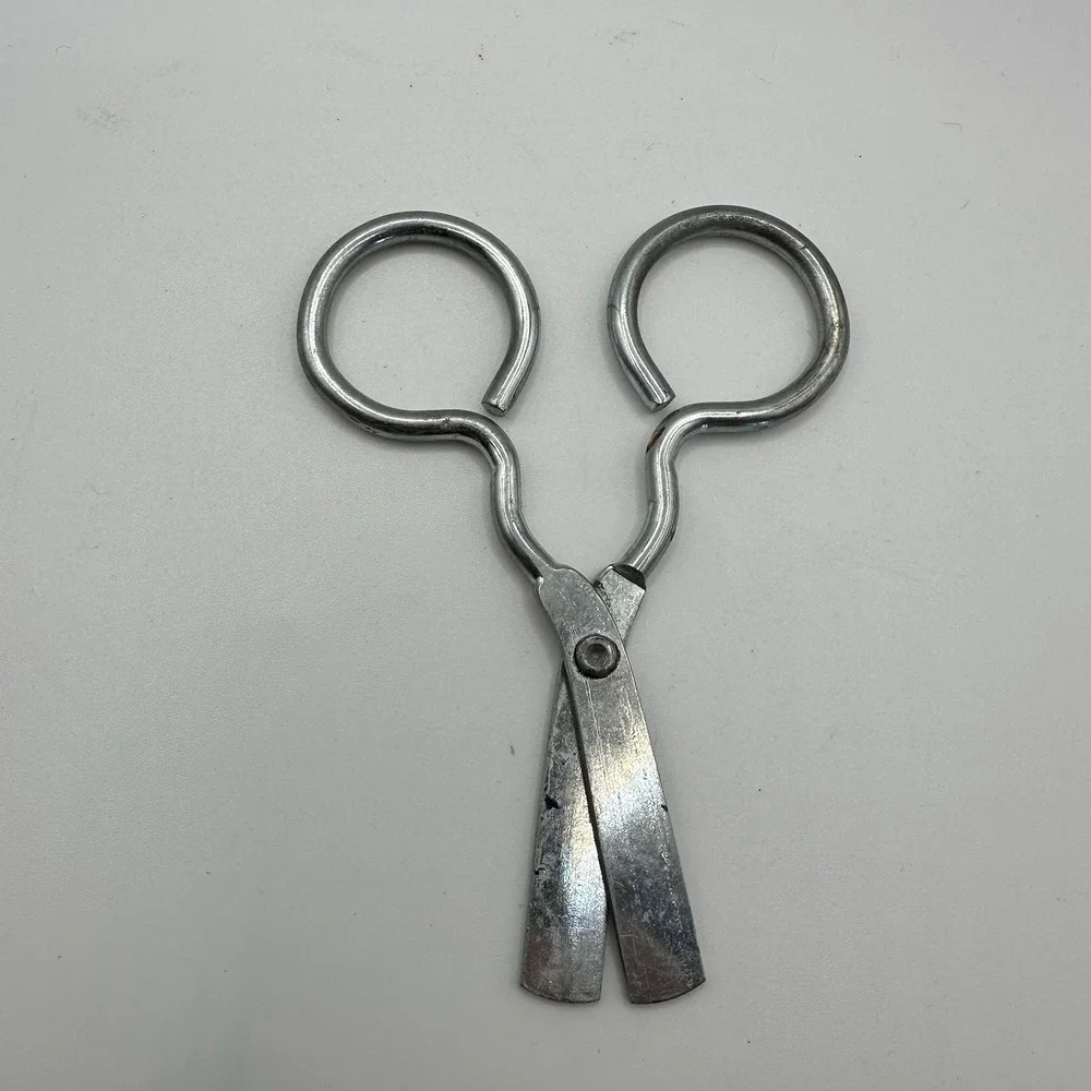 VTG Small School Childs Scissors Blunt Tip‎ Silver 3.25