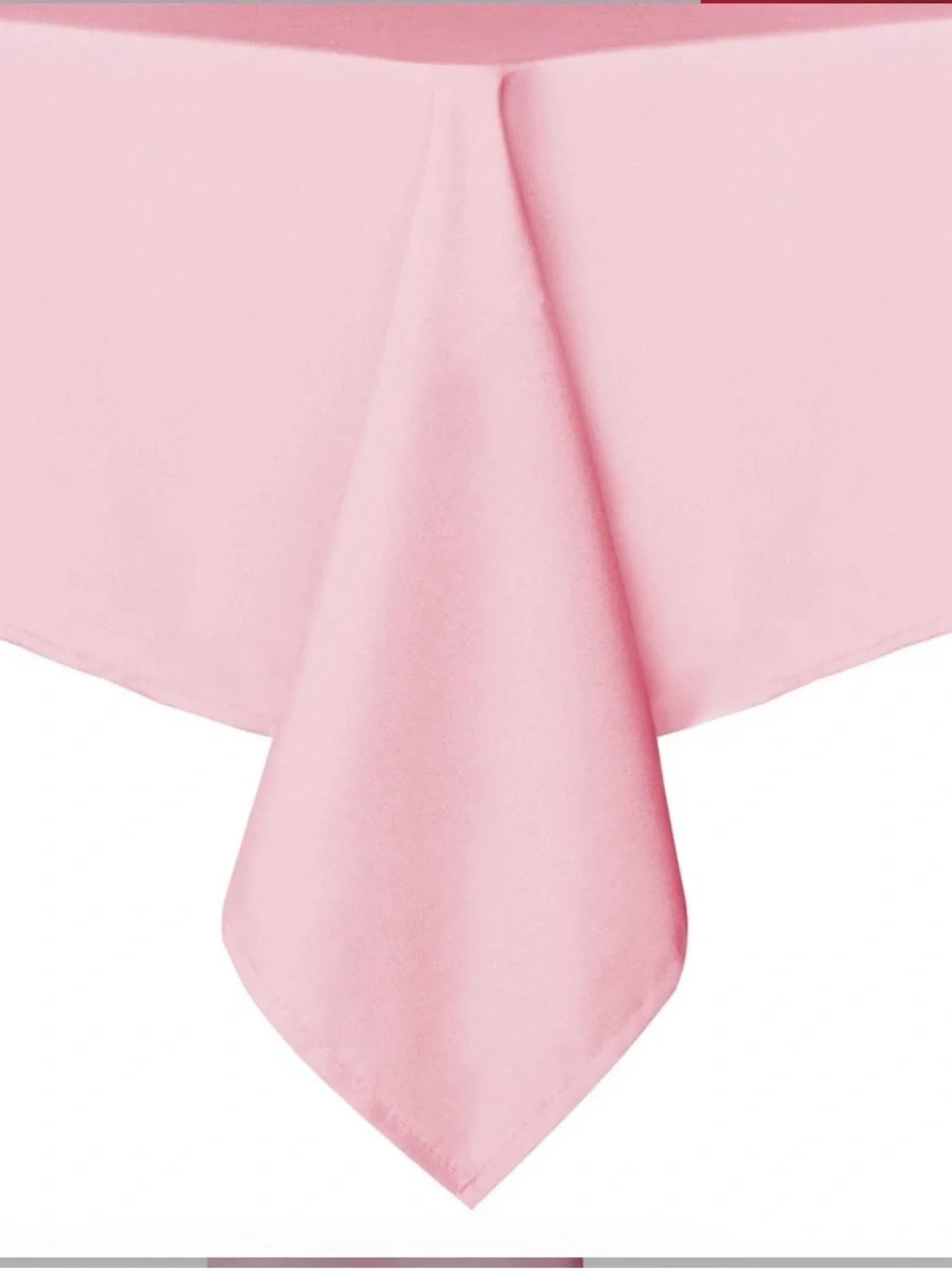 Classic Tablecloth Polyester SQUARE 60x60” PINK