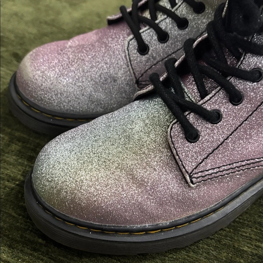 Dr. Martens season iridescent purple