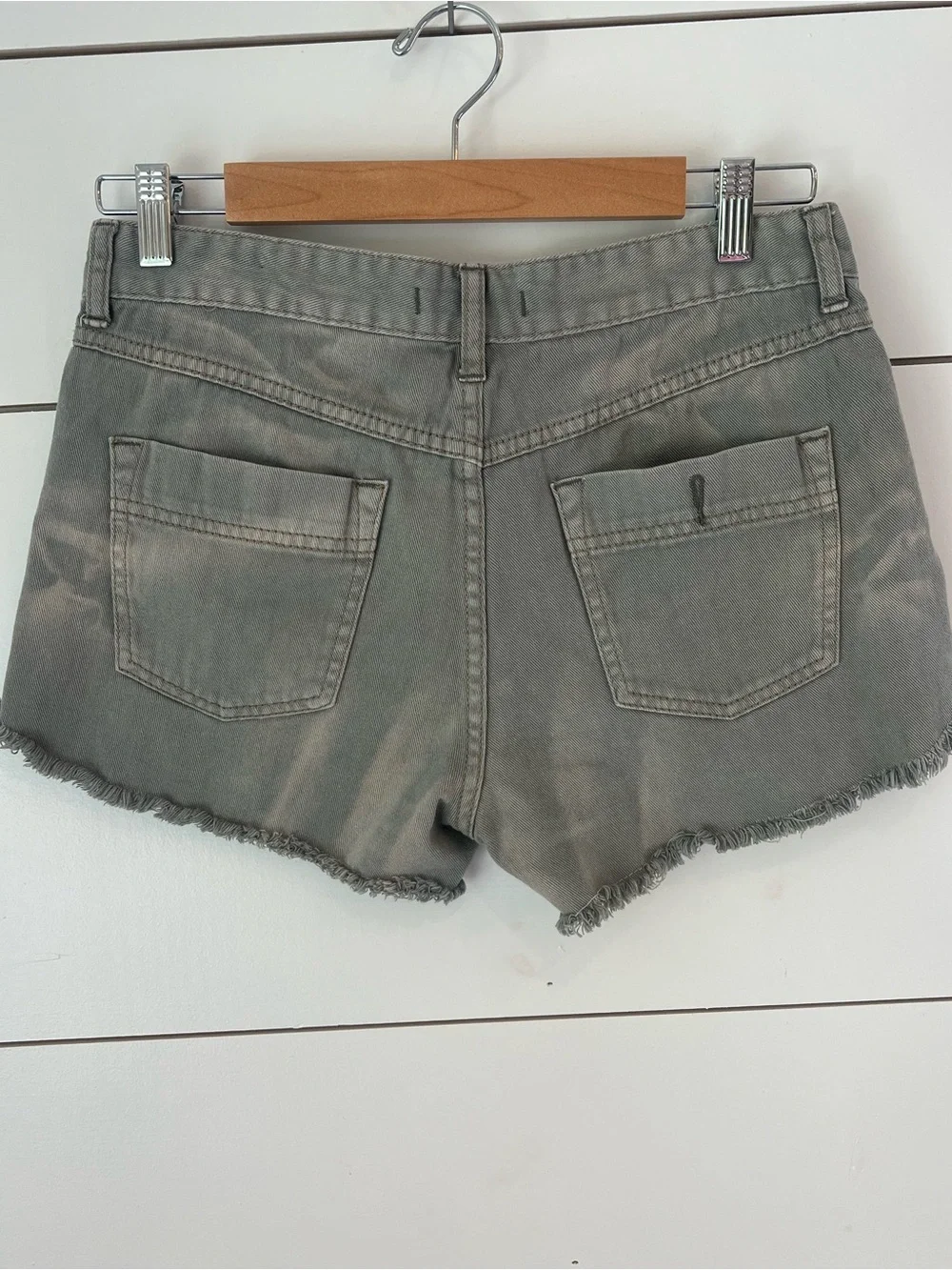 Free People gray denim